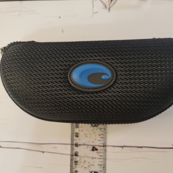 Costa Del Mar unisex sunglasses hard shell zipper case black 1 - Picture 6 of 6